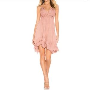 Free People XS Rose Adella Slip Dress